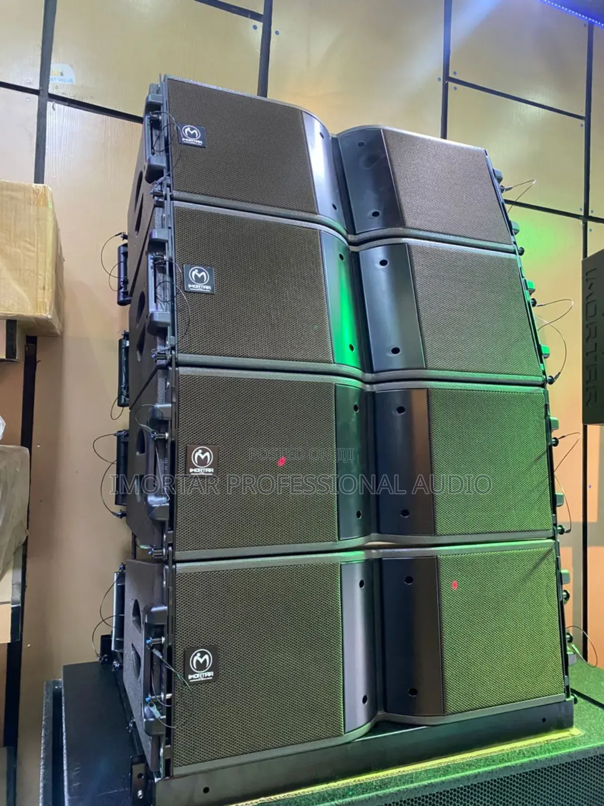 Imortar Professional Line Array Double 10inches Speaker