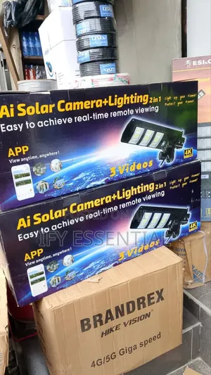 Ai Solar Camera Lighting