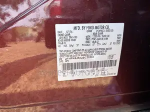 Ford Edge SEL 4dr AWD 2017 Burgundy