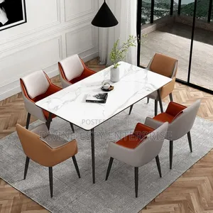 Elegance Marble Dining Table Set