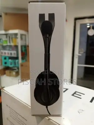 Original Logitech H111 Headset With Clear Chat Noise-Canceling Mic