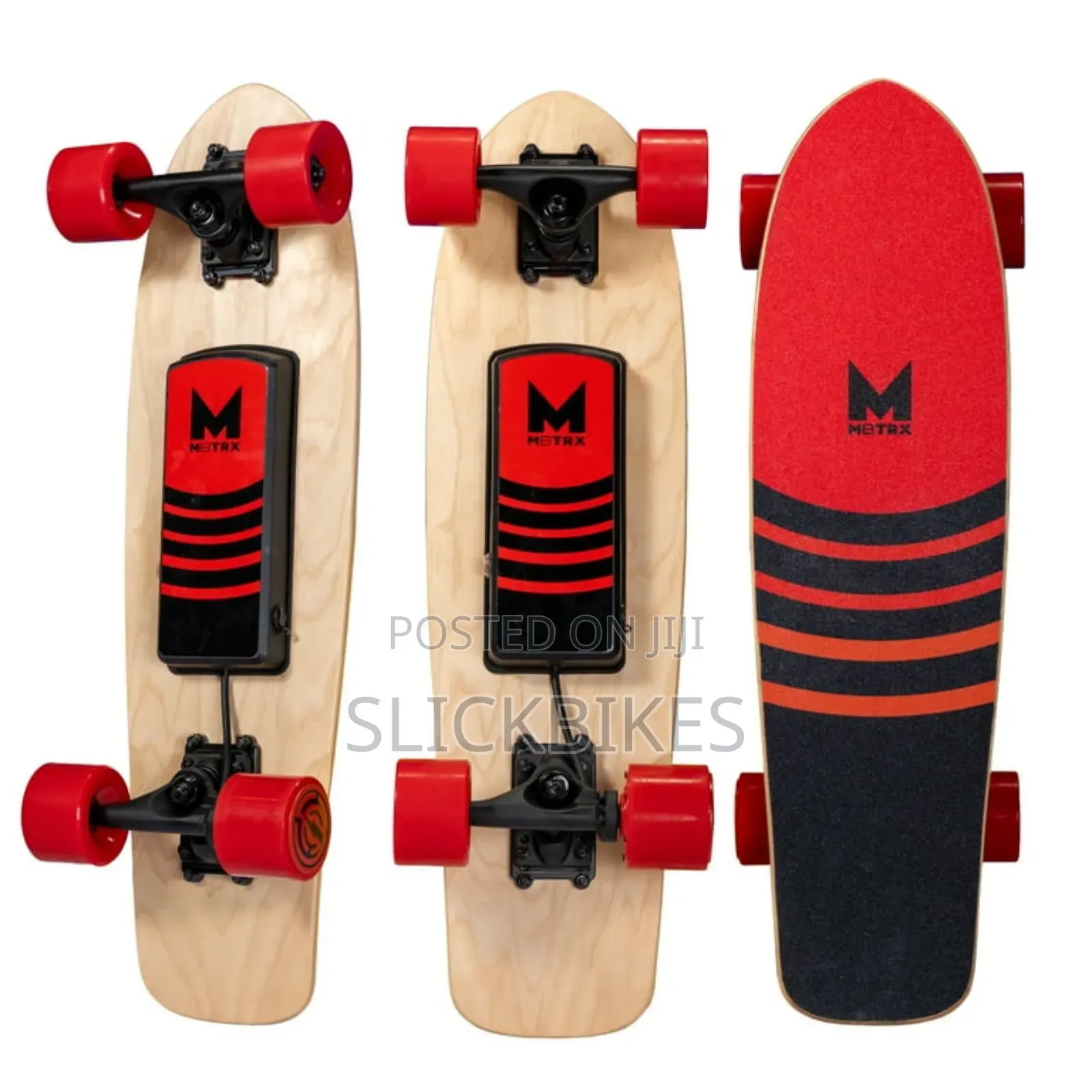 Electric Skateboard, Gravity Sensor Riding, 300 Watt, 28" Deck, 10 MPH