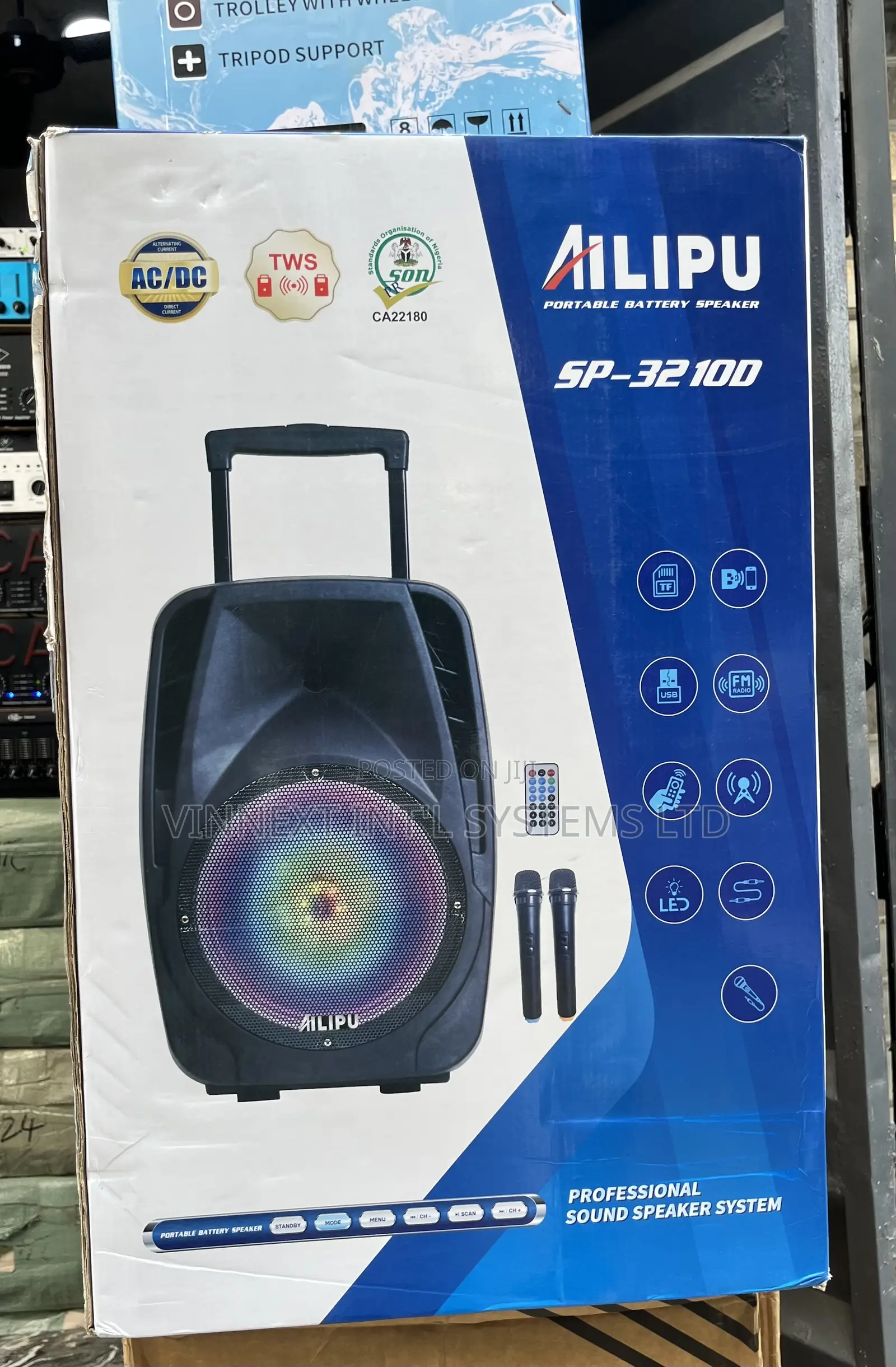 Wireless Box Speaker