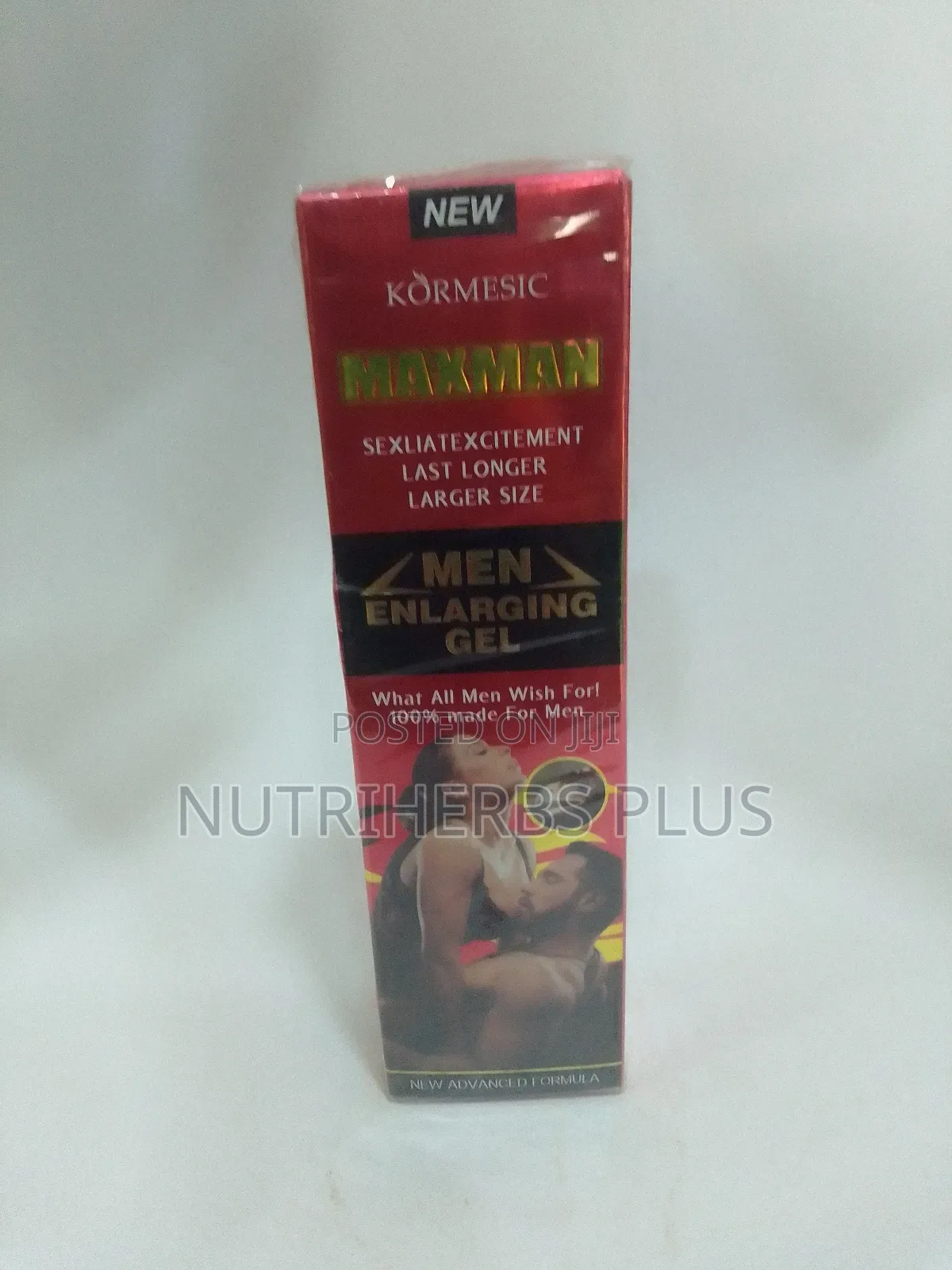 Maxman Enlarging Gel: For Hard Erection Penis Size Increase