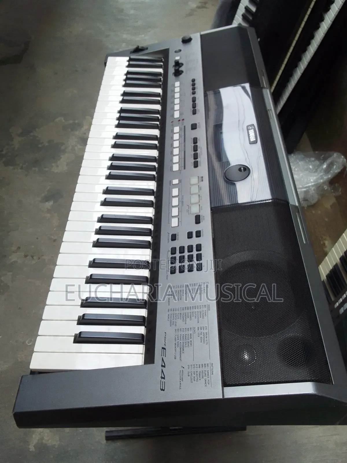 Yamaha PSR-E443 Professional Keyboard – Powerful Sounds Usb Midi 