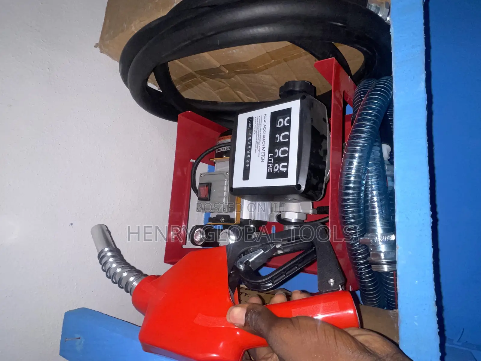Analog Flow Meter Machine Complete