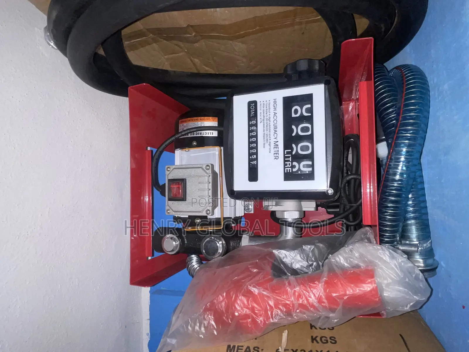 Analog Flow Meter Machine Complete