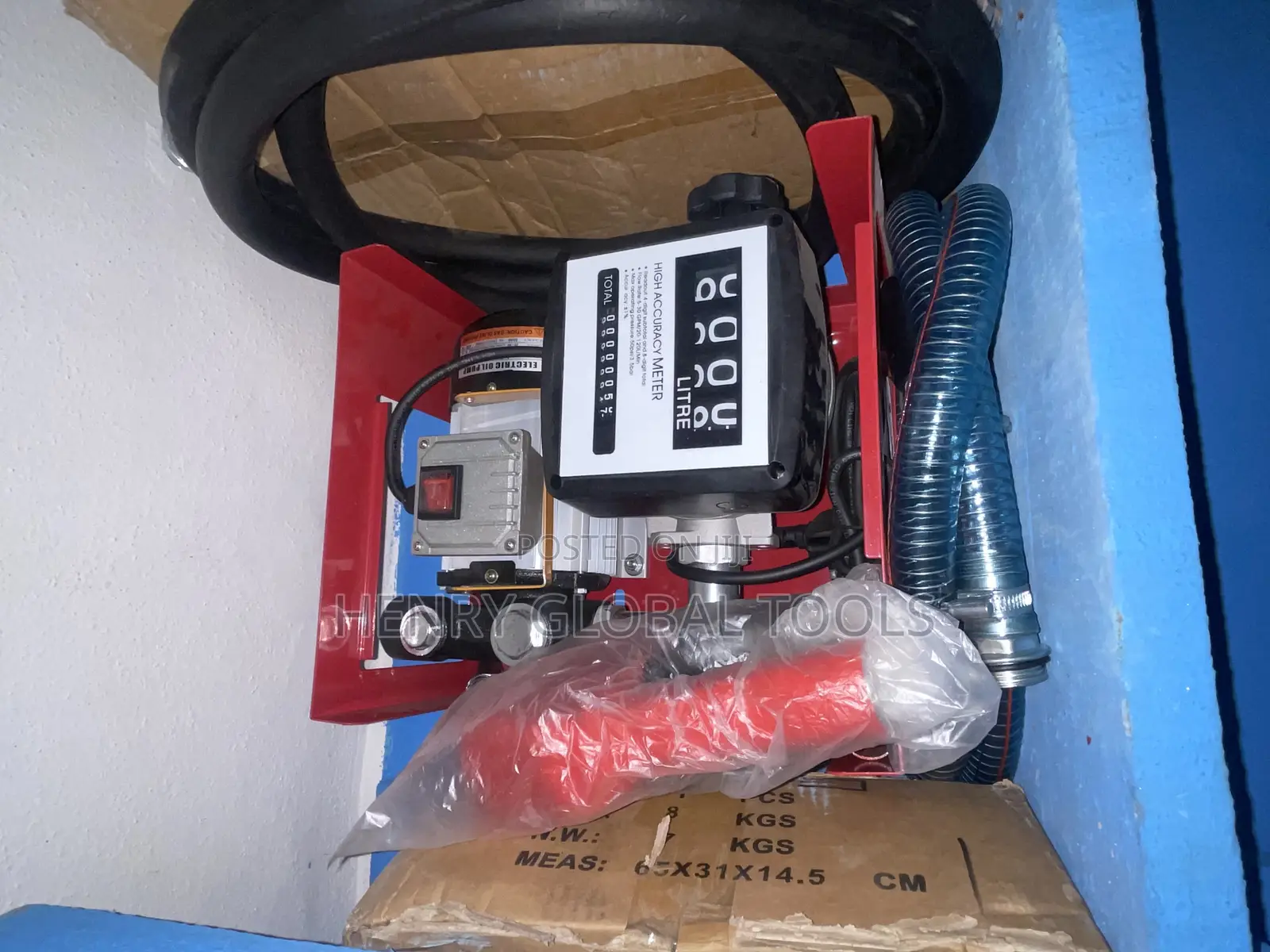 Analog Flow Meter Machine Complete