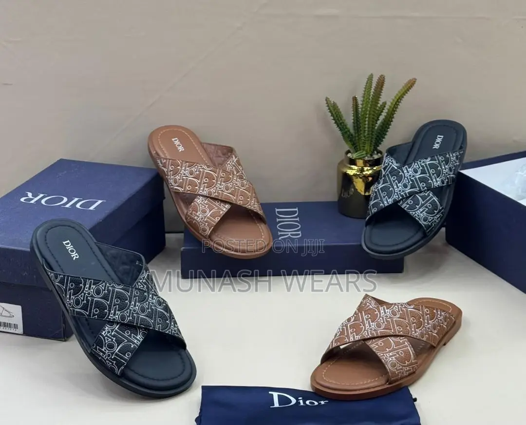 Dior Leather Slipers 40-46