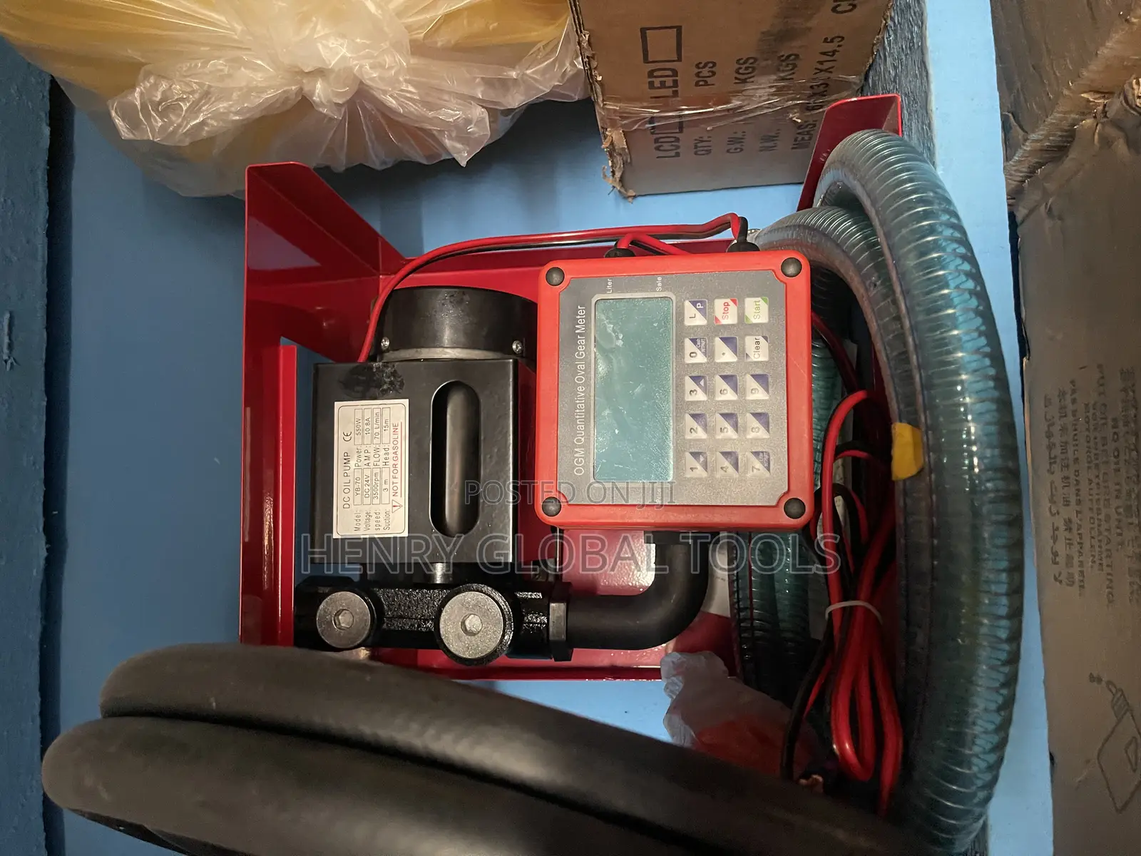 Digital Flow Meter Machine