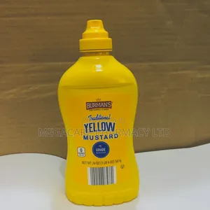 Burman's Yellow Mustard (568g)