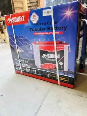12v/220ah Sunfit Tall Tubular Battery