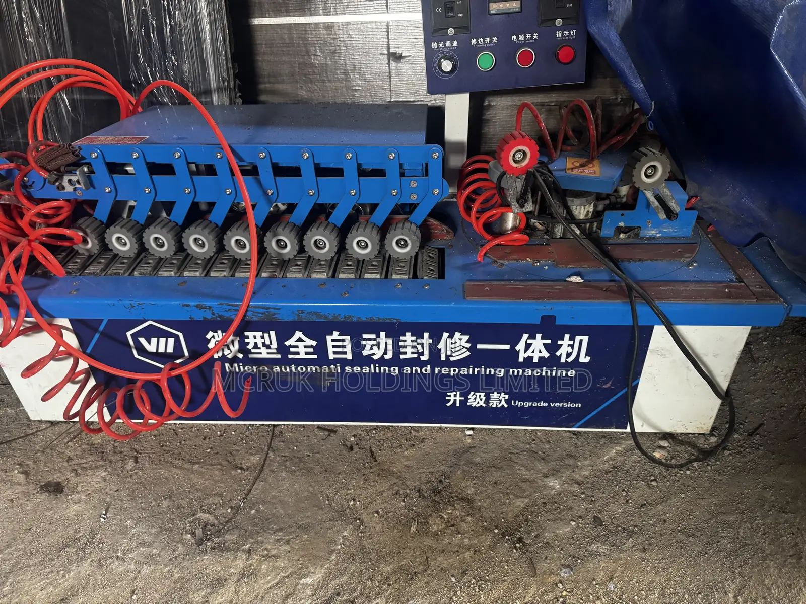 Edge Bending Machine With Compressor