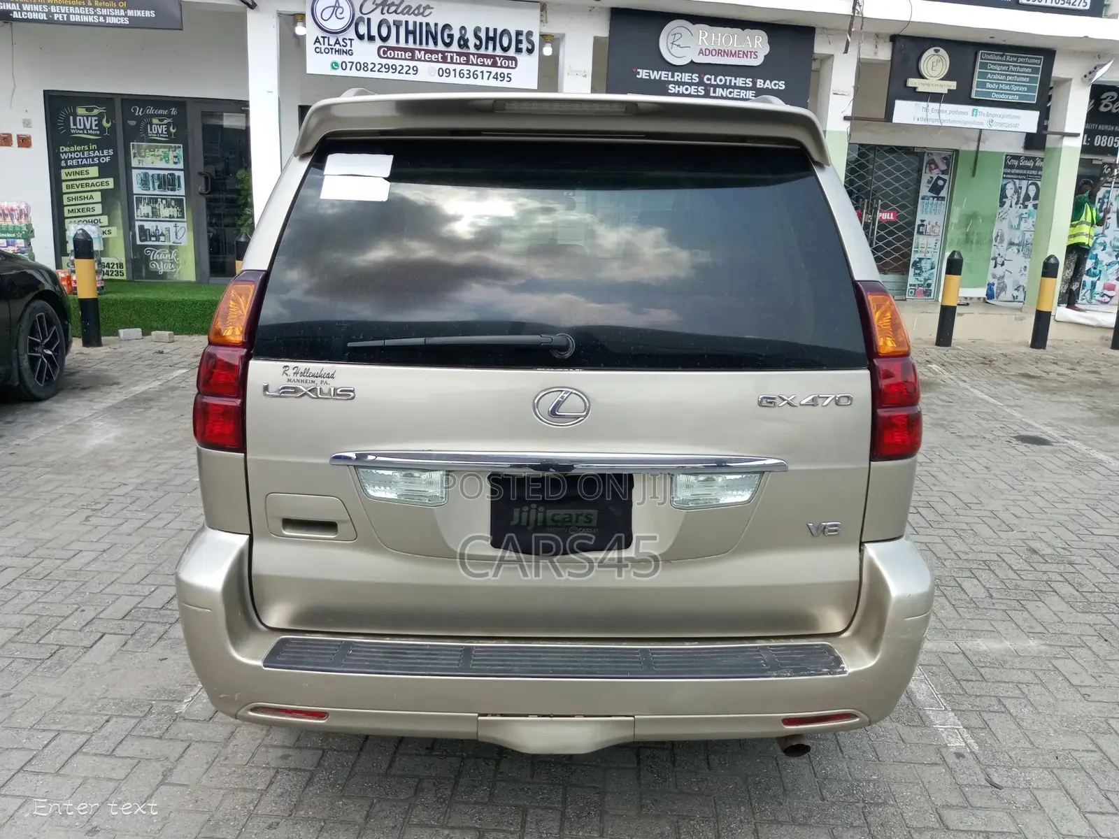 Lexus GX 2005 Gold