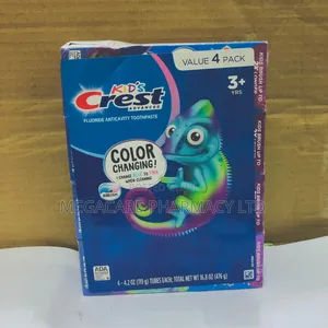 Kids Crest Value 4 Pack Color Changing