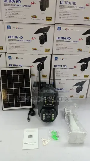 Eseecloud App 4g Dual Lens Solar PTZ Camera