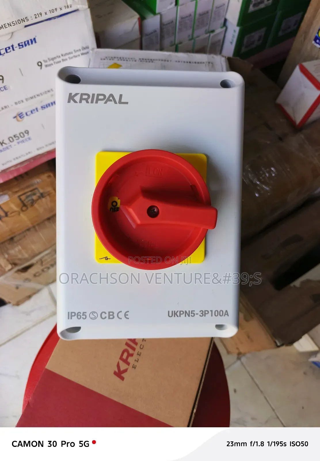 100amps 4pole Isolator Switch