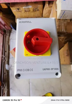 100amps 4pole Isolator Switch
