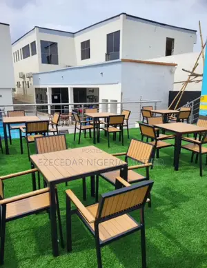 Outdoor Tables and Chairs by 4 
