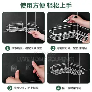 Stainless Steel Corner Rack
