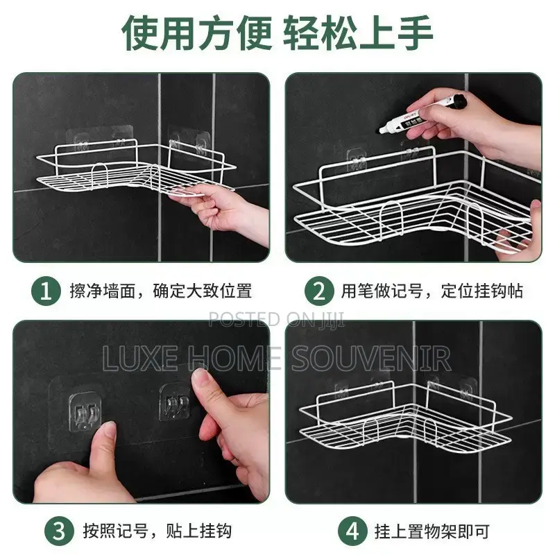 Stainless Steel Corner Rack