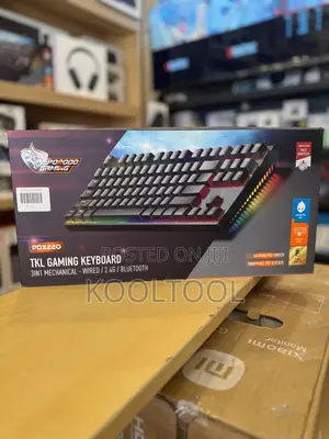 Porodo Gaming Pdx220 TKL Mechanical Keyboard - 3-in-1 Connectivity