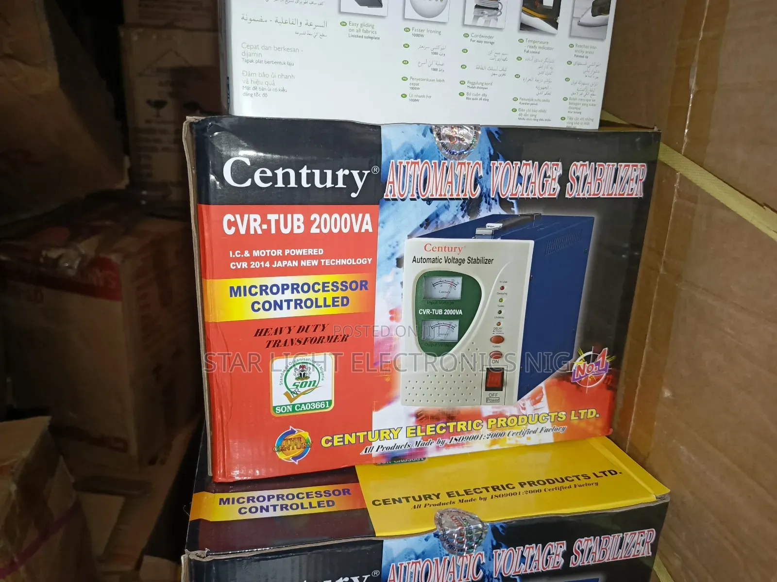 2000 Watts Century Stabilizer