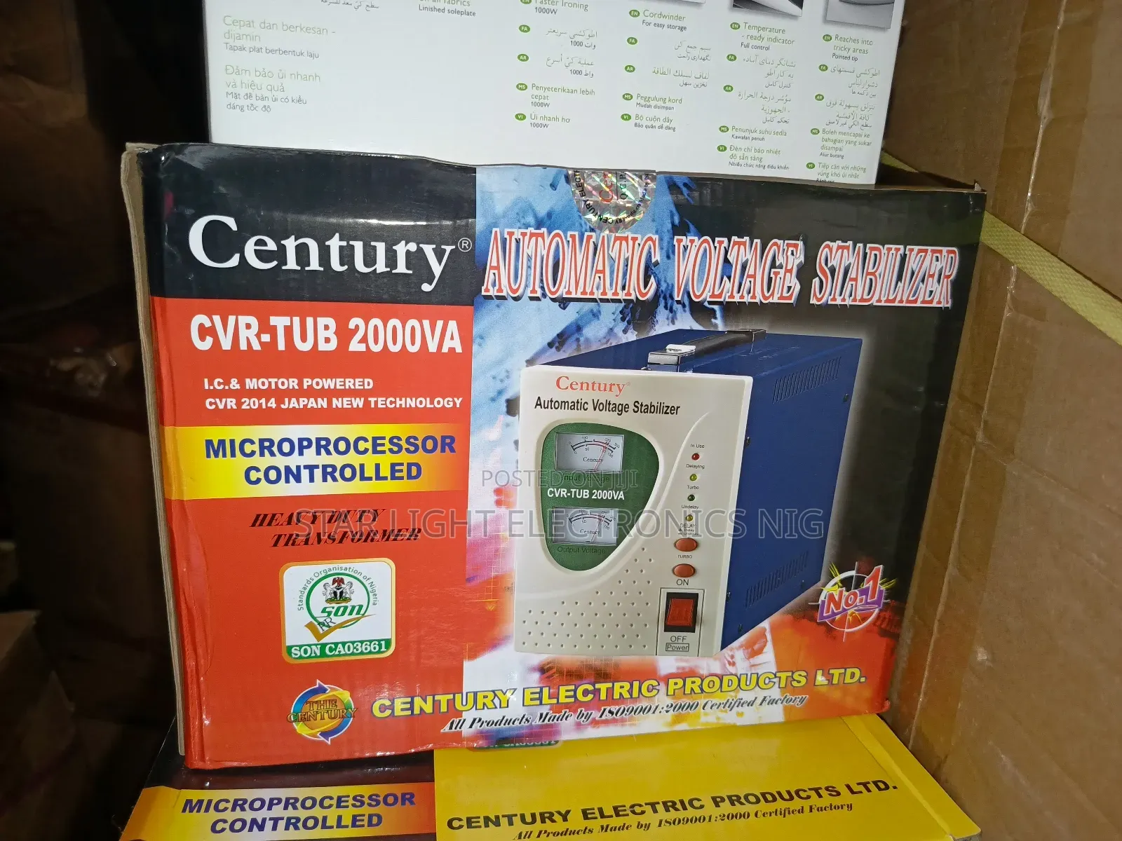 2000 Watts Century Stabilizer