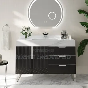 Bathroom Vanity And Cabinet Mirror Set