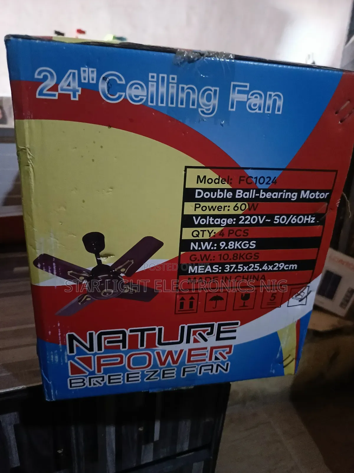 4 Blades Short Ceiling Fan