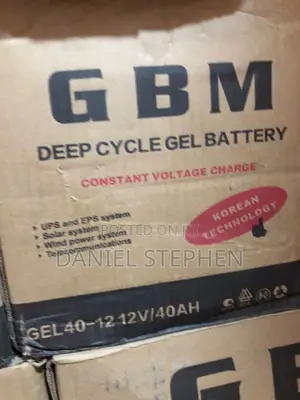 40ah 12v Deep Cycle Battery for Solar Inverter – Long Lasting