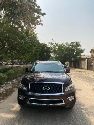Infiniti QX80 2016 Red