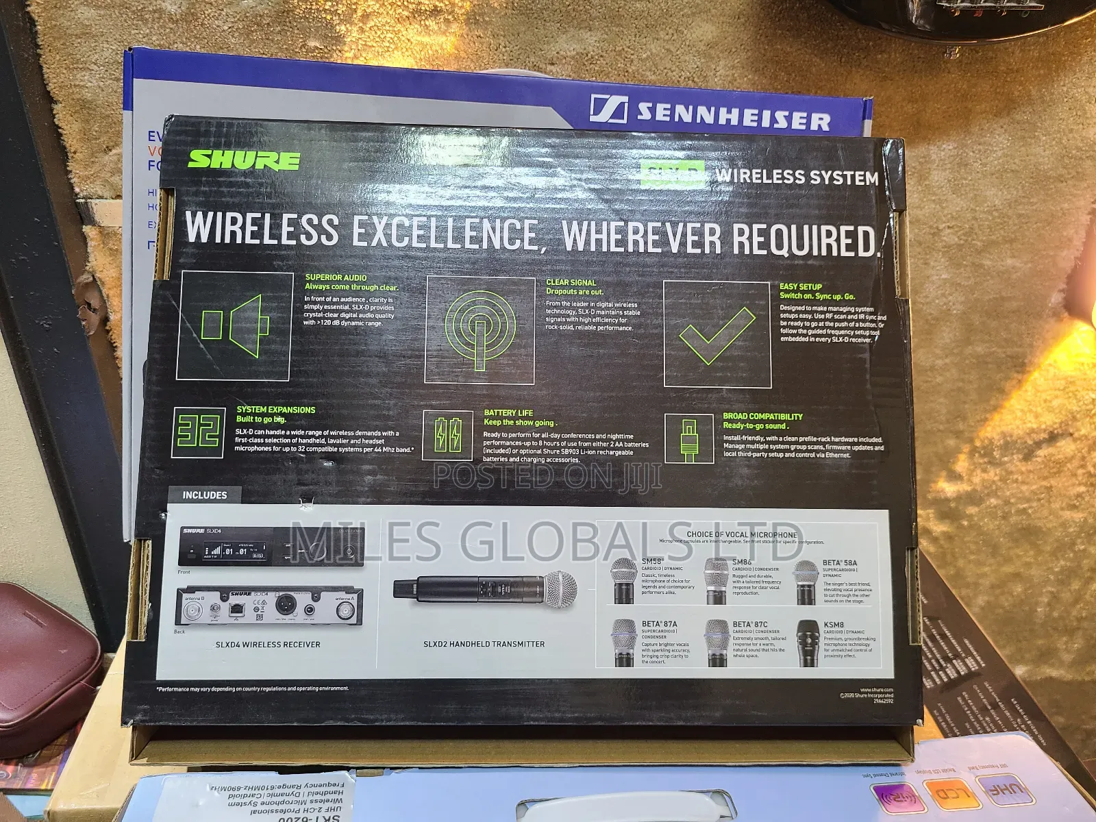 Shure SLX-D Sm58 Wireless Microphone