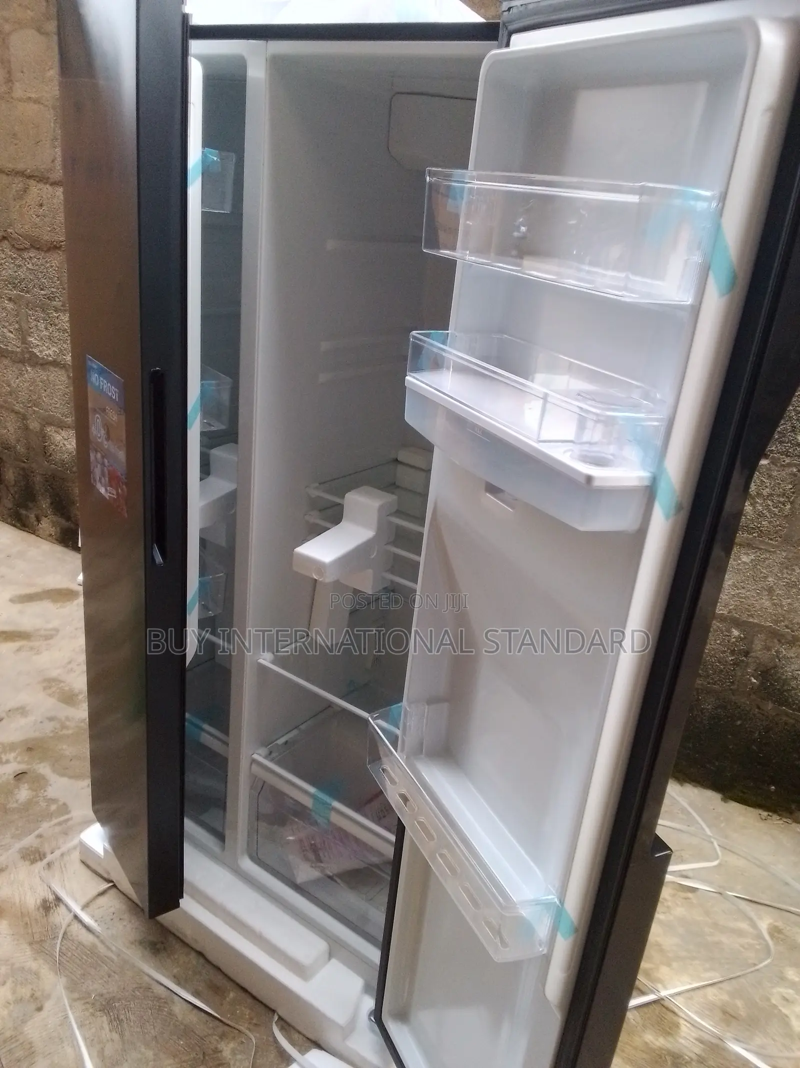 Polystar Side-by-Side Refrigerator – Large Capacity Double Door