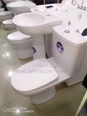 Complete White Set Water Closets