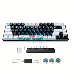 Compact 68-Key Mechanical Gaming Keyboard, Type-C Wired