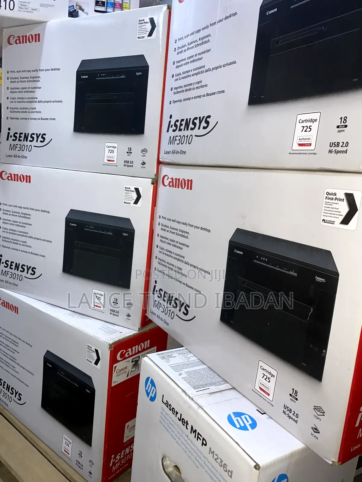 Laserjet Printer Canon I-Sensys Mf3010