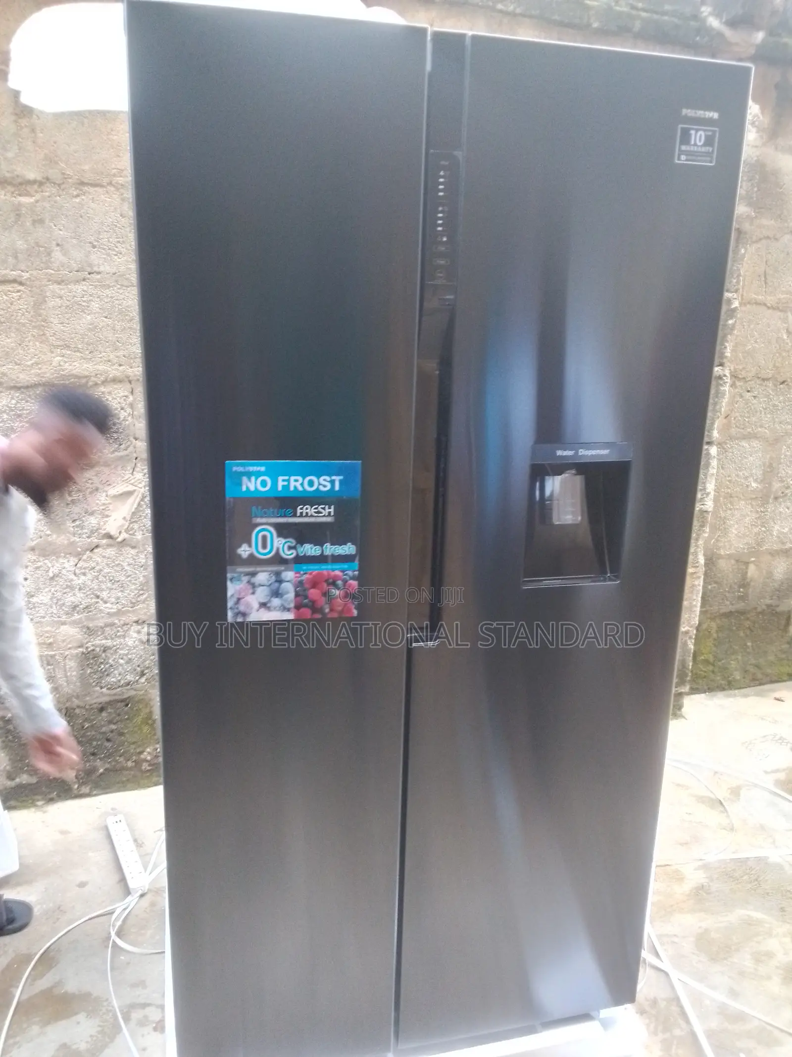Polystar Frost Free Side-by-Side Refrigerator