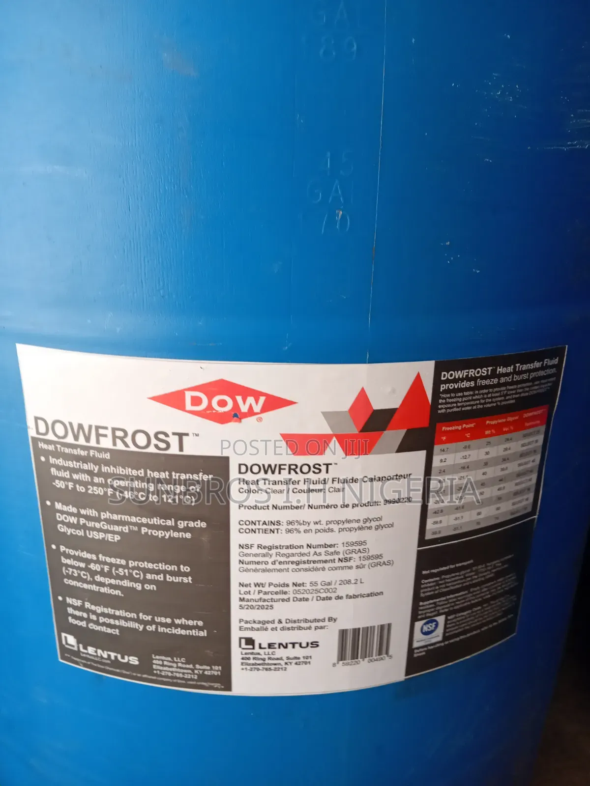 Propylene Glycol 200kg