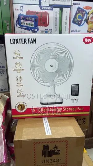 This Item Is an Itel 12" Silent Energy Storage Fan (Model: If12-M001).