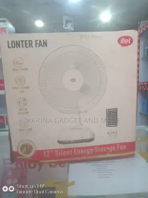 Itel Rechargeable Table Top Fan