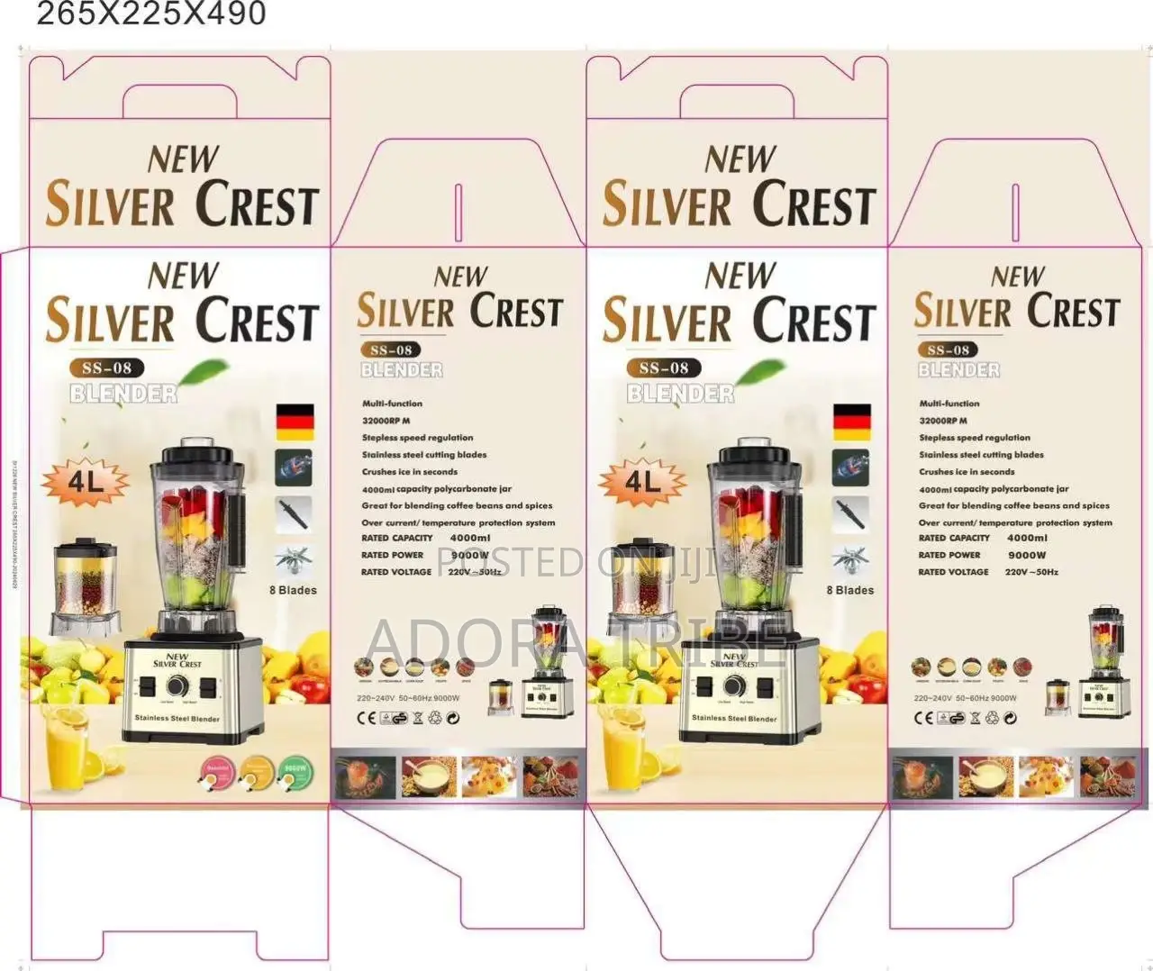 Silver Crest Blender