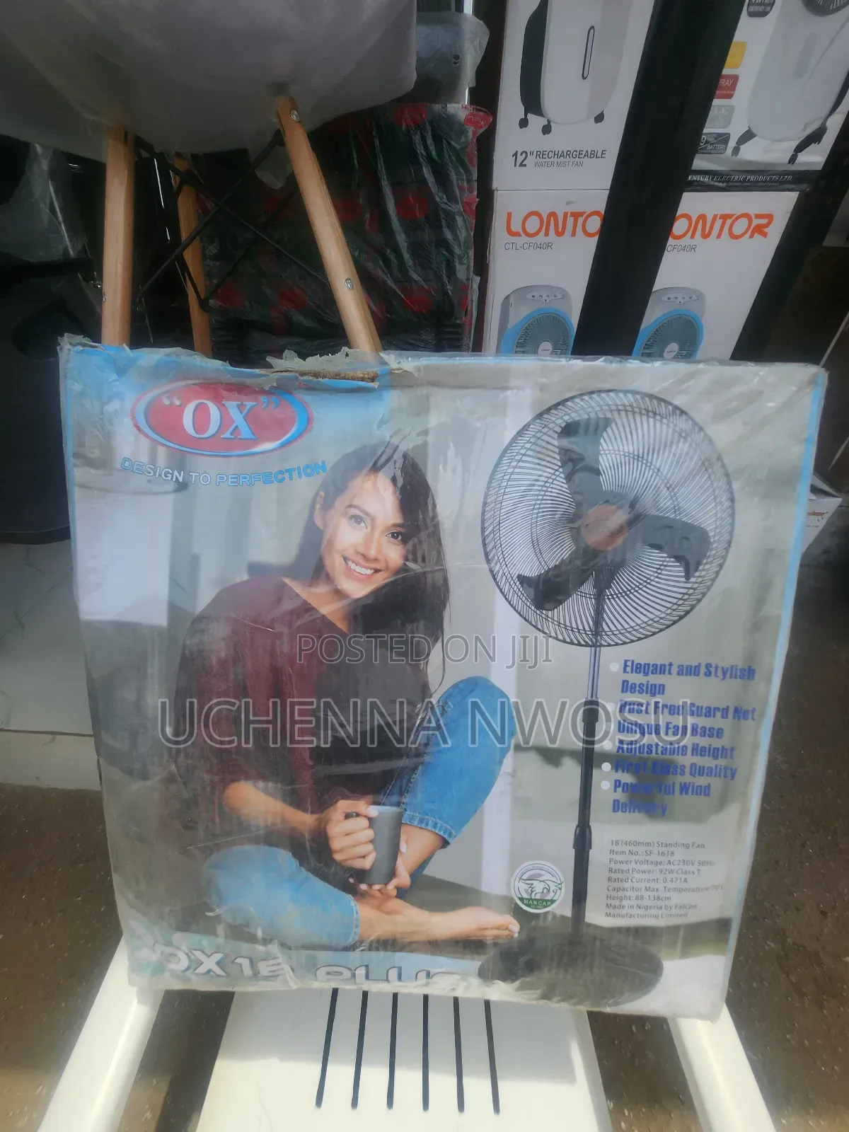 Ox 18 Standing Fan