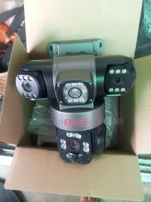 Real 3 Lens Screen Camera Tipple Camera Rotating