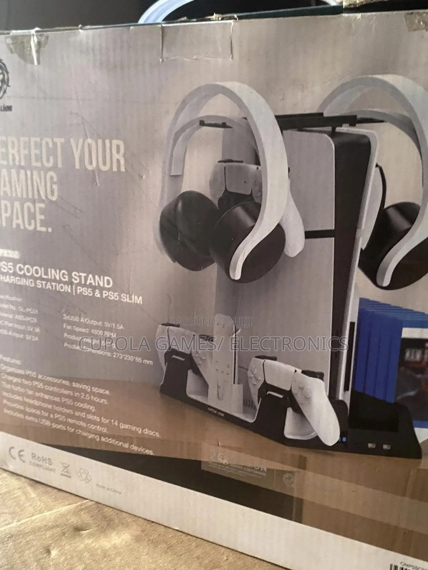 Ps5 Cooling and Pad Charging Stand