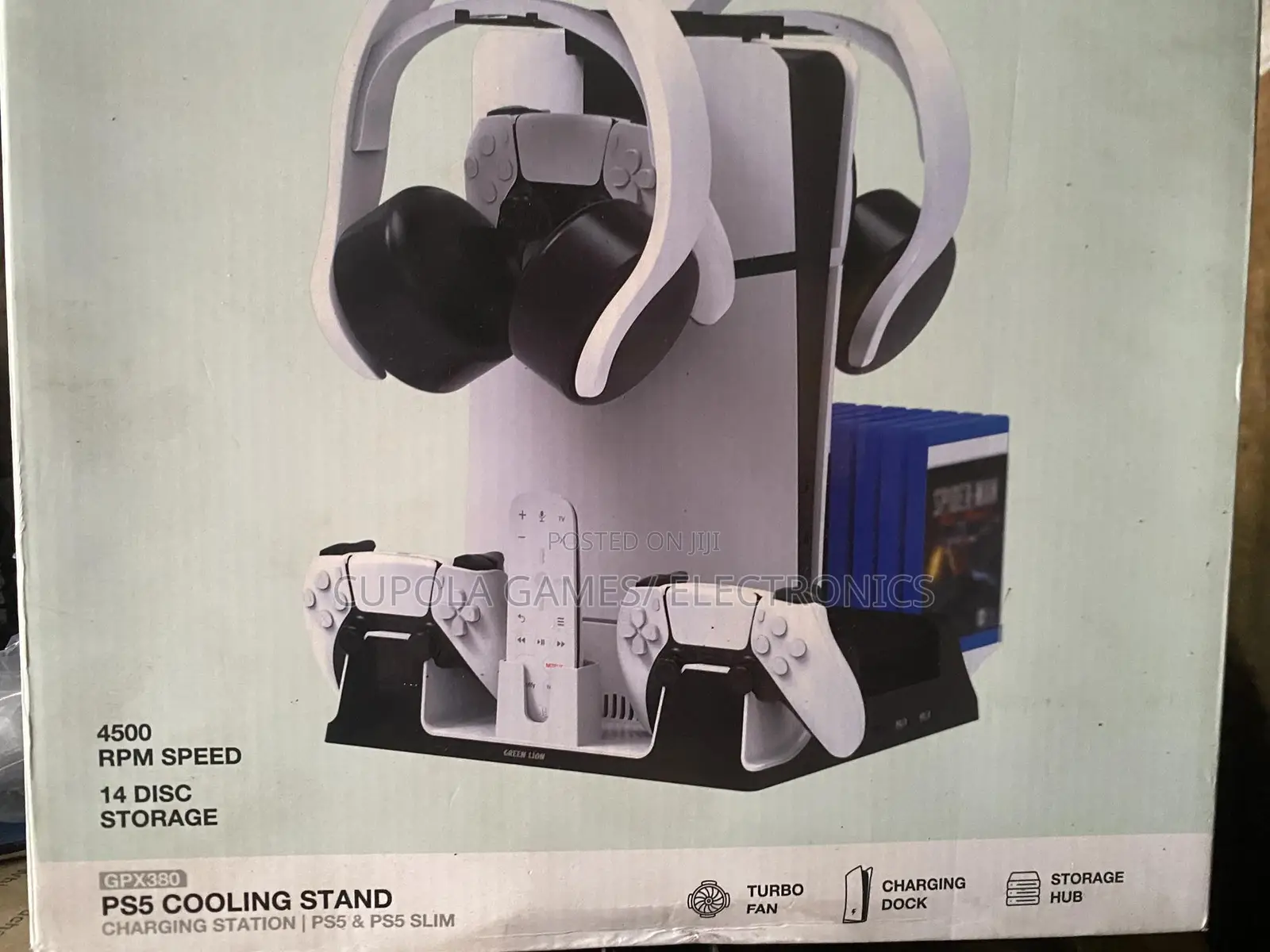 Ps5 Cooling and Pad Charging Stand