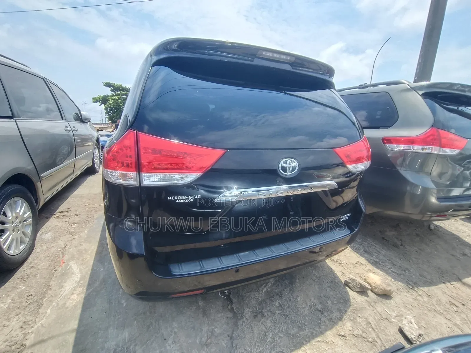 Toyota Sienna Limited 7 Passenger 2012 Black