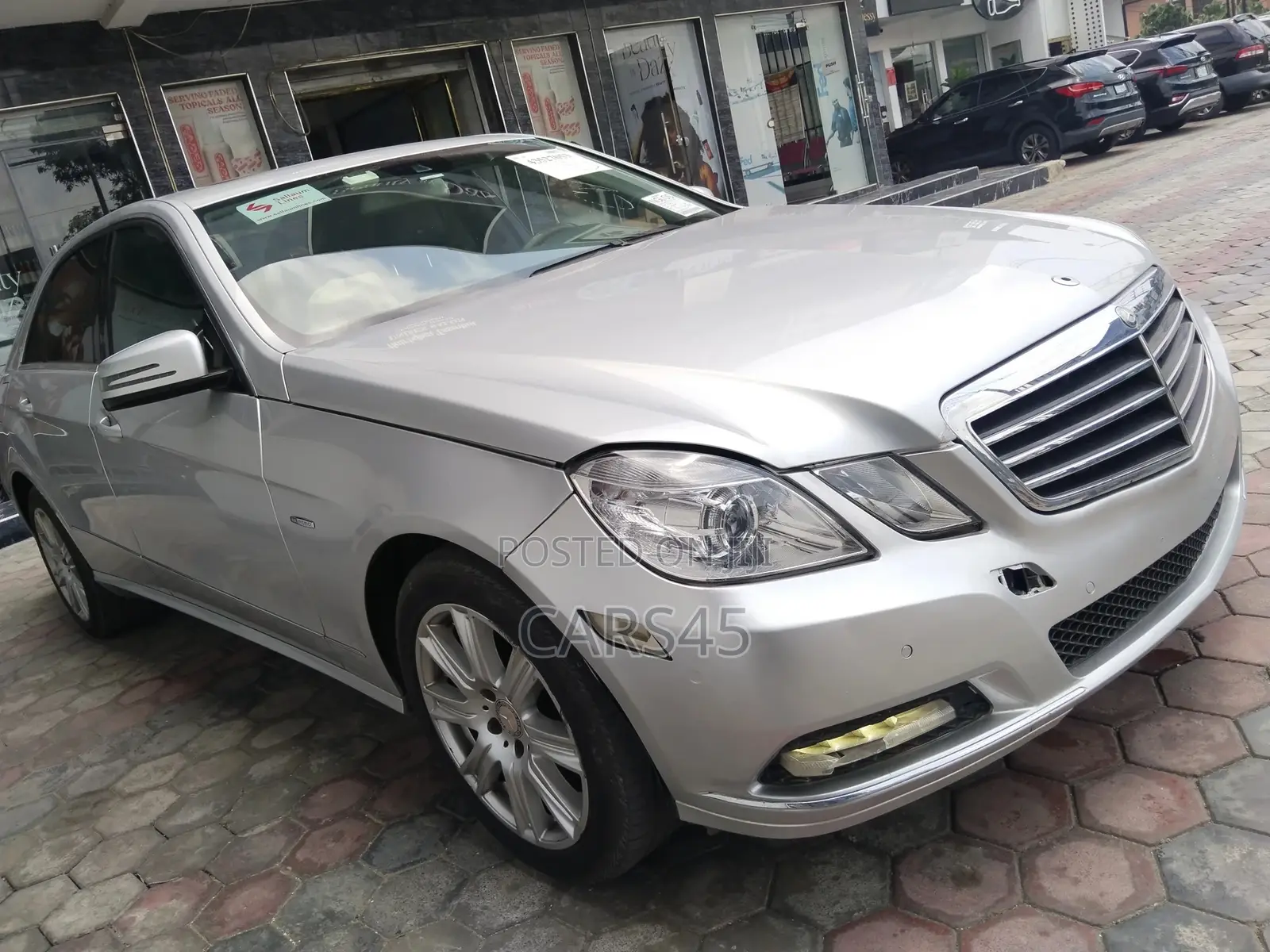 Mercedes-Benz E350 2012 Silver