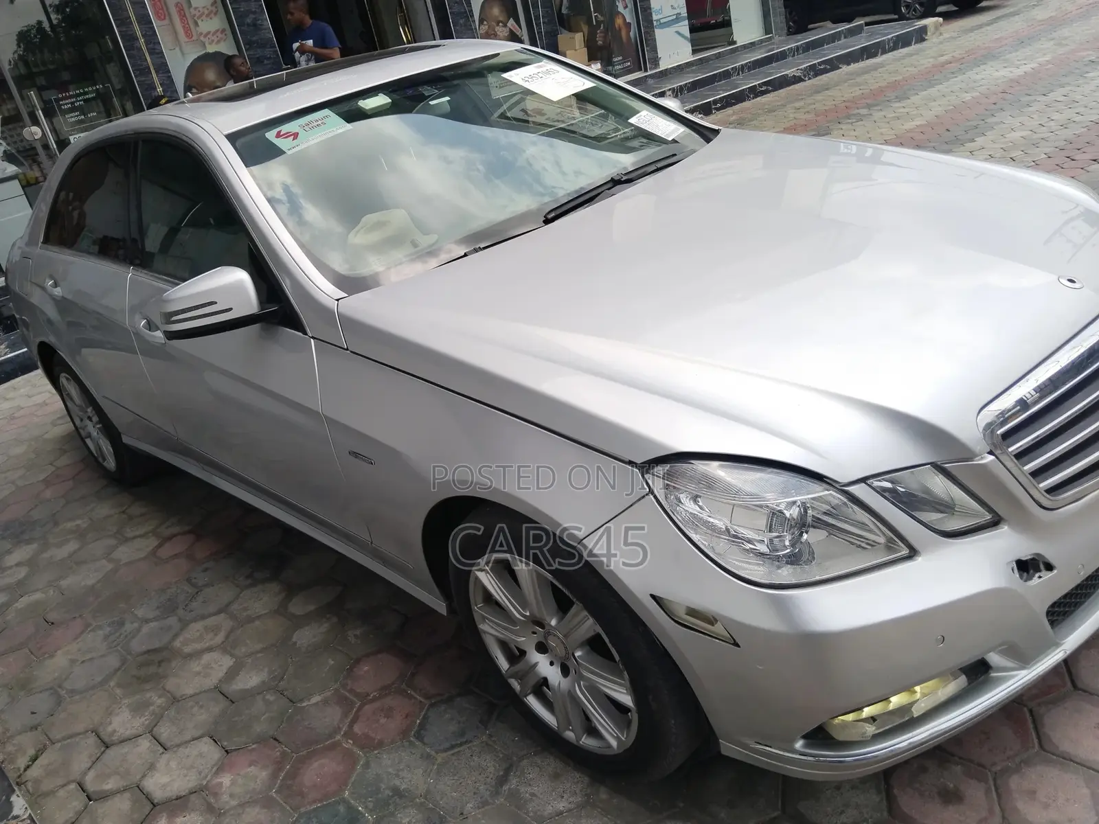 Mercedes-Benz E350 2012 Silver
