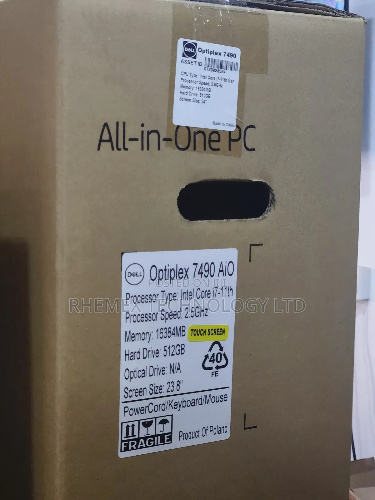 New Desktop Computer Dell OptiPlex 7460 16GB Intel Core i7 SSD 512GB